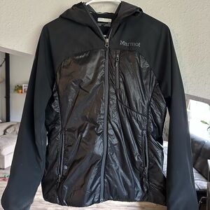 Marmot Black Windbreaker Jacket